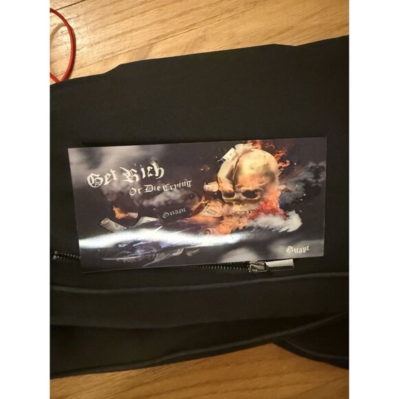 Guapi Men's Track Pants Black Red Size 32 Limited Edition NEW - Picture 9 of 10